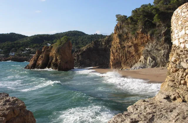 Platja de Pals, fuera de temporada
