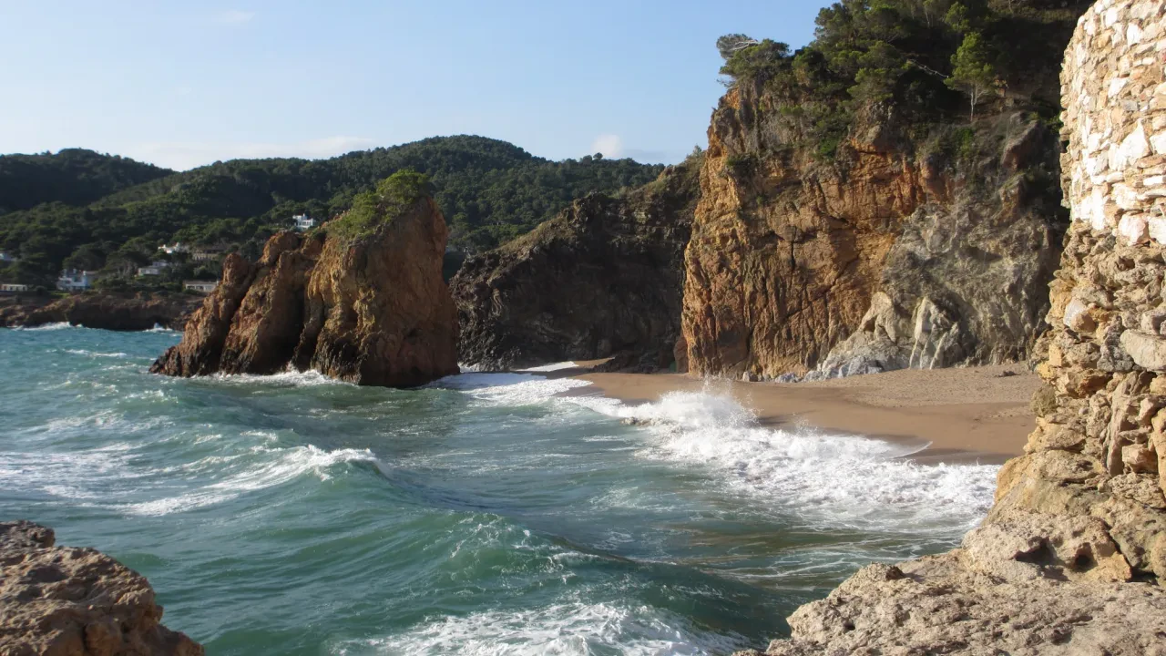 Platja de Pals, fuera de temporada