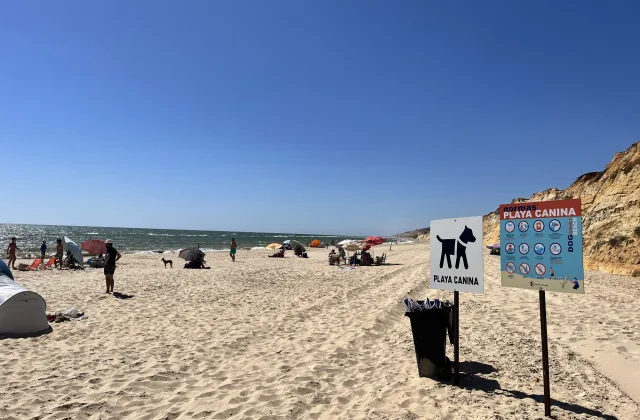 Playa canina de Matalascañas (Almonte)