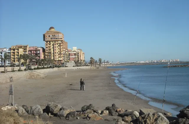 Playa canina de Alboraia (Port Saplaya sur)