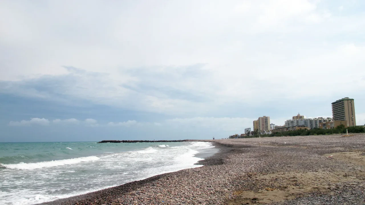 Playa de perros del Barrio de Pescadores