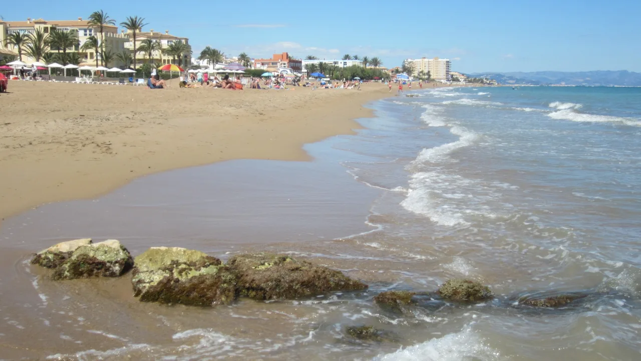 Playa de Les Marines (tramo canino)