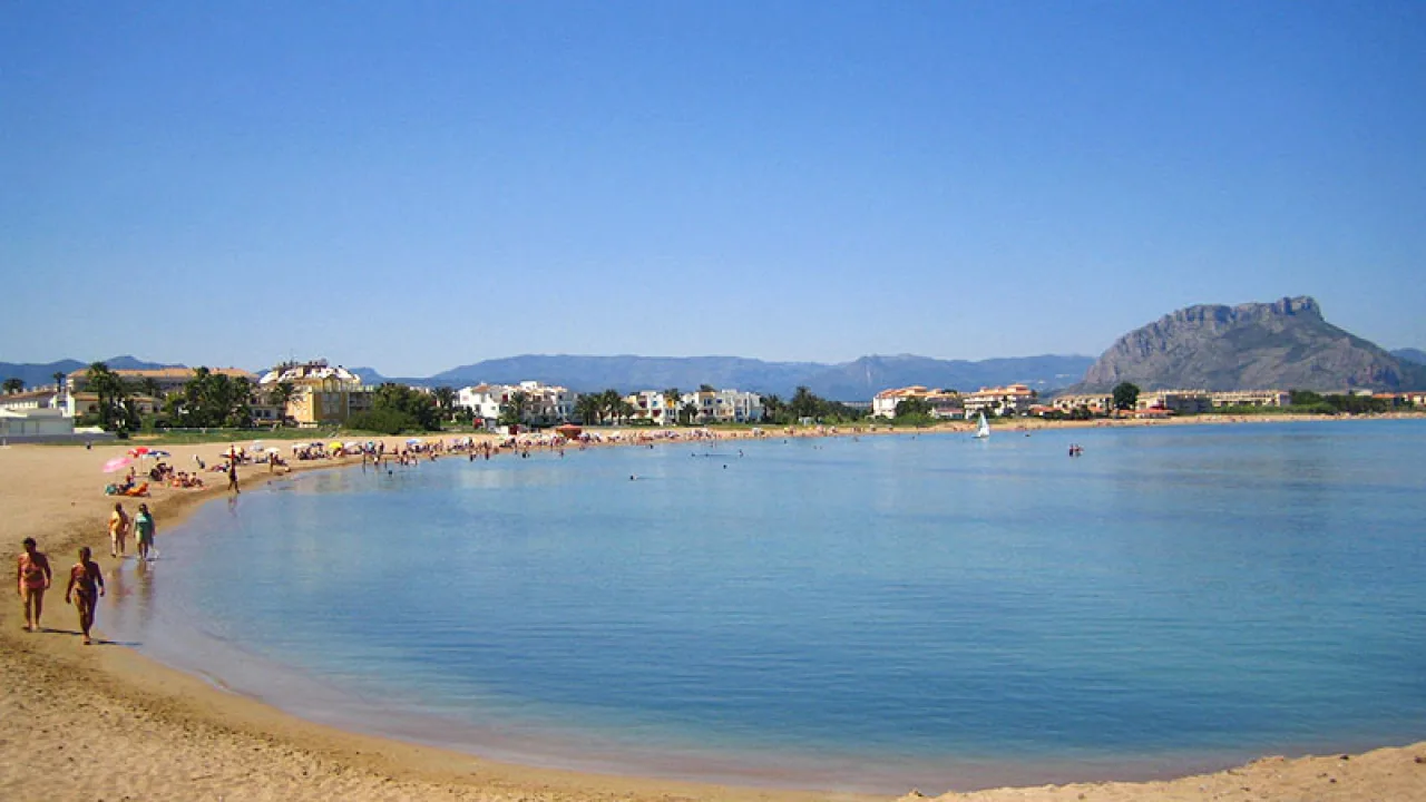 Playa d'Els Molins (tramo autorizado)