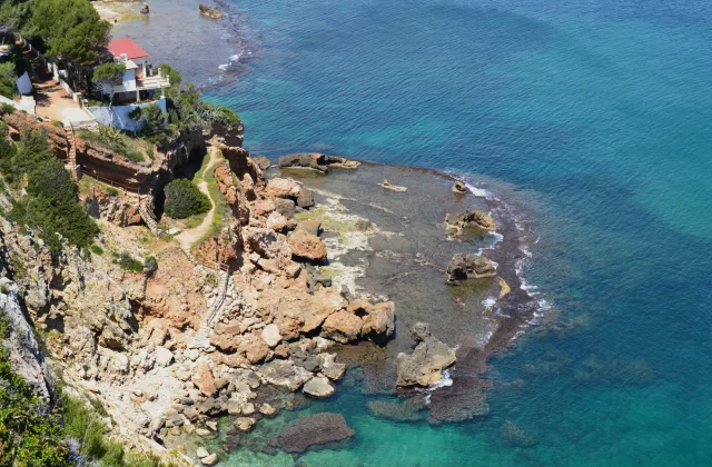 Les Rotes: El Trampolí, Punta Negra y les Arenetes (invierno)