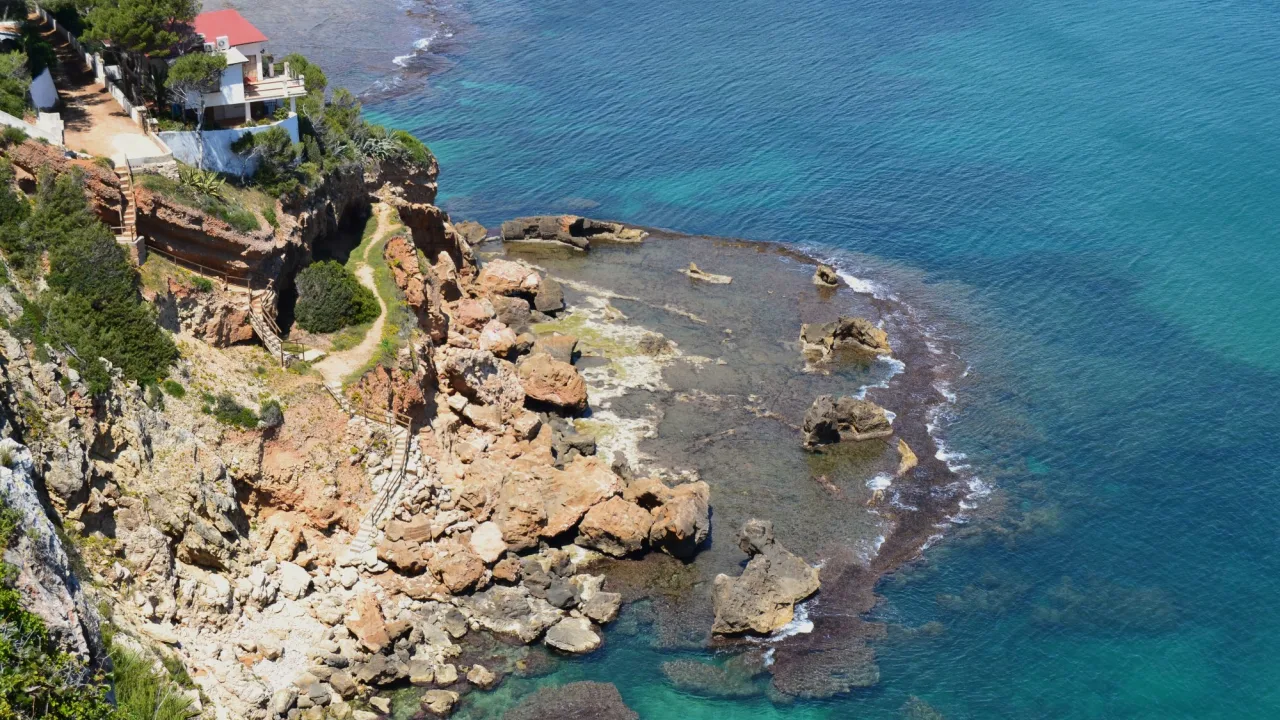 Les Rotes: El Trampolí, Punta Negra y les Arenetes (invierno)