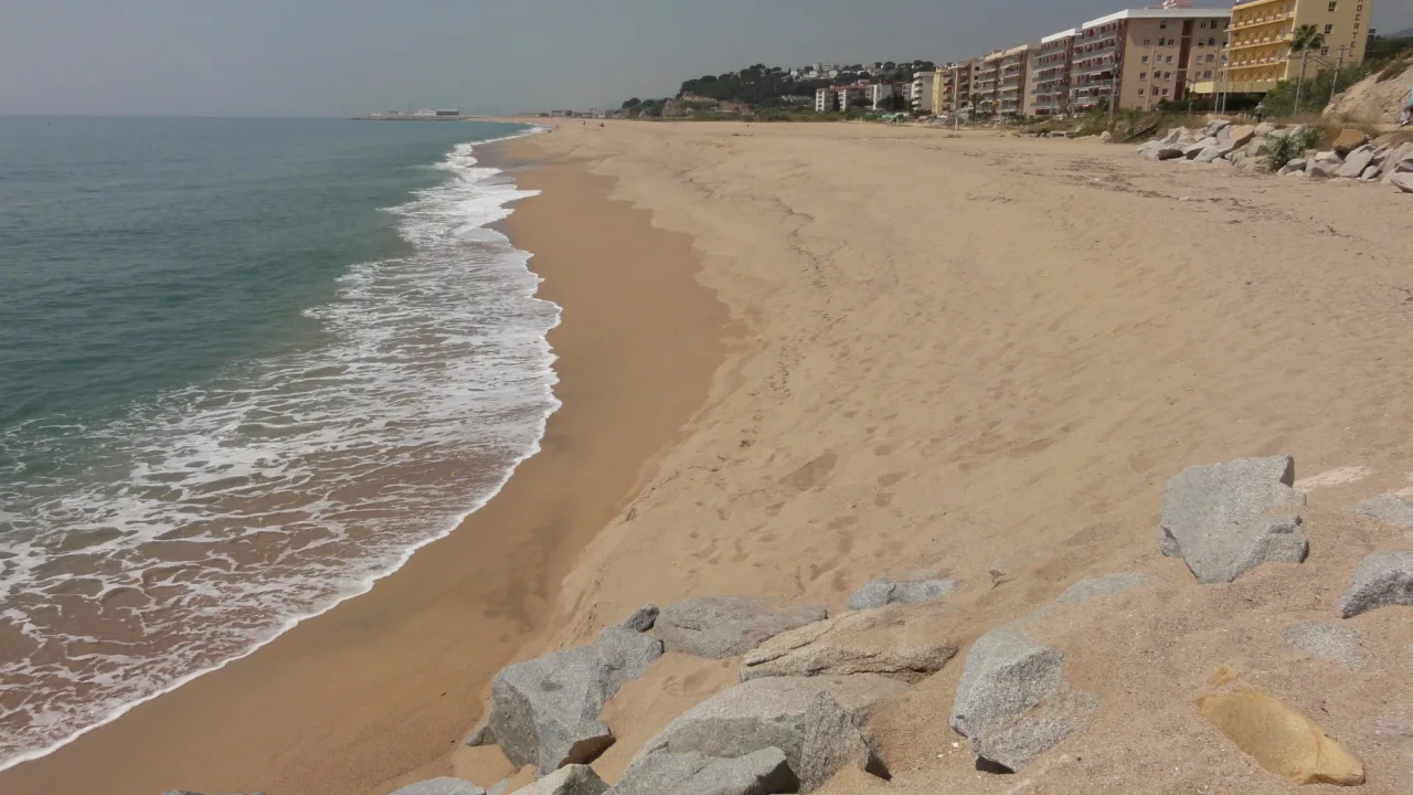 Àrea de gossos de la platja del Cavaió (Canet de Mar)