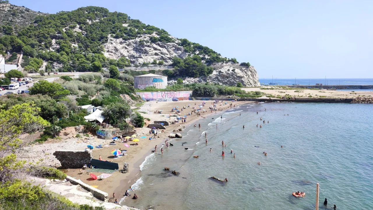 Cala de Vallcarca (Sitges)