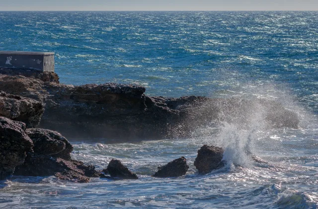 Playa canina de Torrox