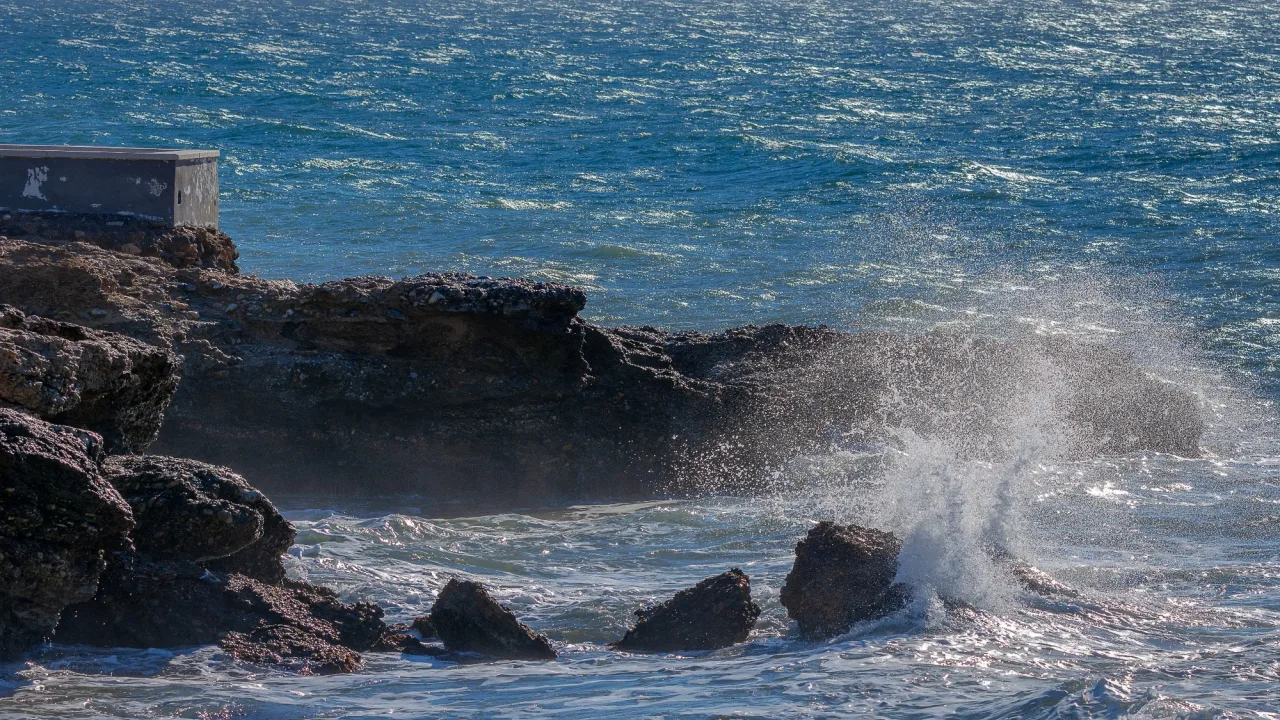Playa canina de Torrox