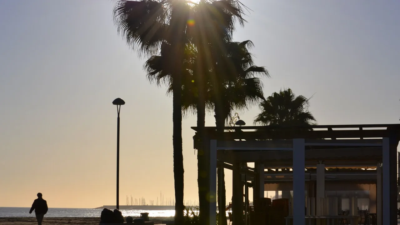 Platja per a gossos de Torredembarra (Baix a Mar)