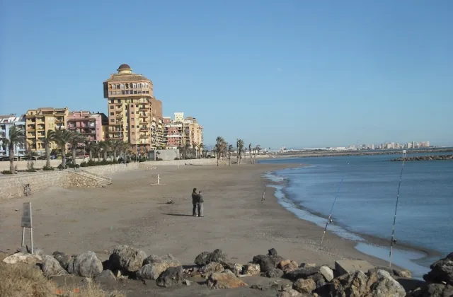 Playa canina de Alboraia (Port Saplaya sur)