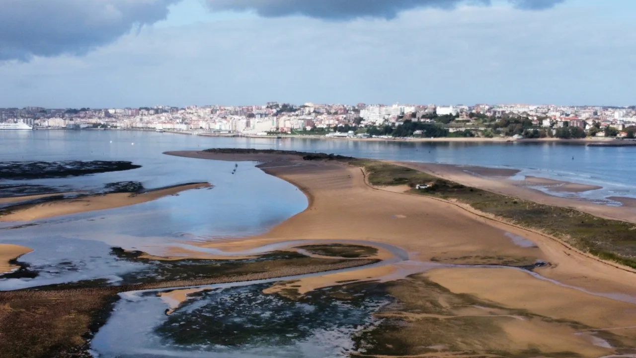 Zona canina del muelle de Somo (El Puntal)