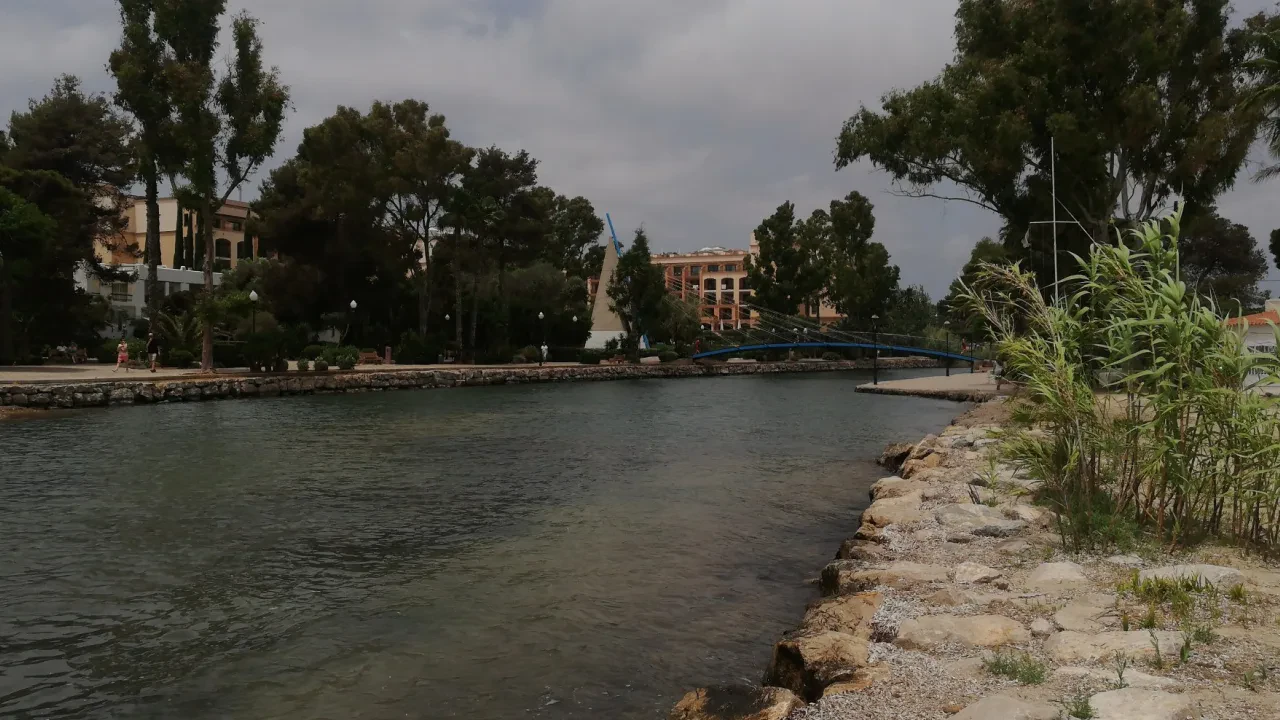 Desembocadura del riu de Santa Eulària